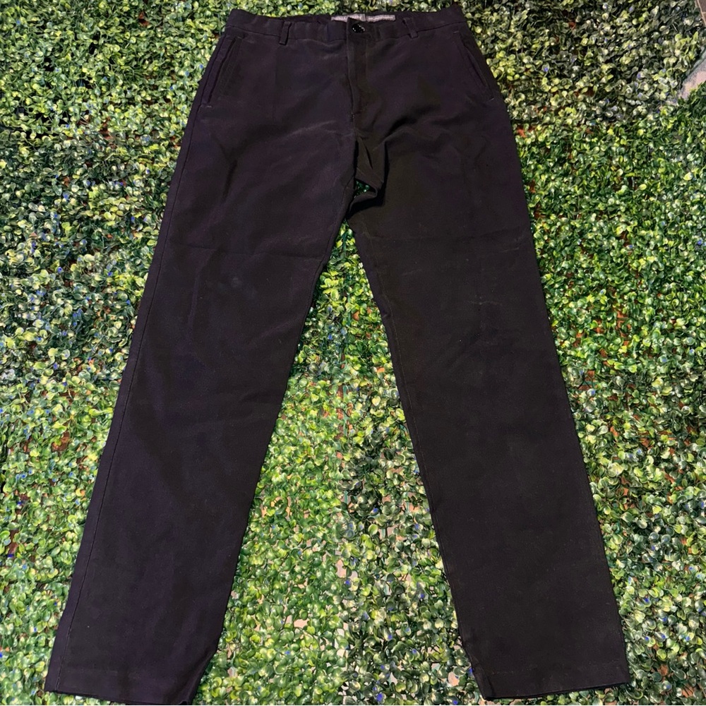 Men’s Black Wall Street dress pants